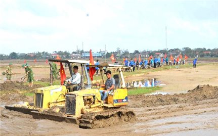 Trên những cánh đồng sau lũ…