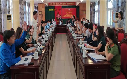 Ủy ban Mặt trận tổ quốc Việt Nam huyện Ba Vì (Hà Nội): Hoàn thành tốt Hội nghị hiệp thương lần thứ 3