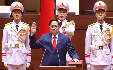 Đồng chí Phạm Minh Chính được bầu giữ chức Thủ tướng Chính phủ