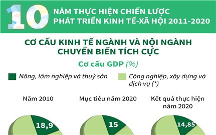 10 năm thực hiện Chiến lược phát triển kinh tế - xã hội 2011-2020