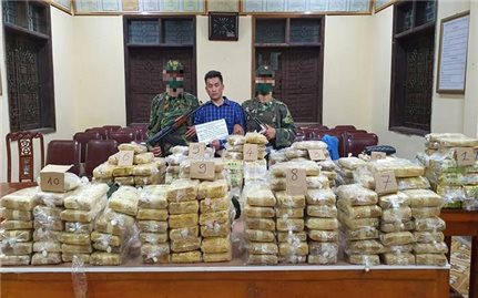 Phá thành công Chuyên án A121.p, thu giữ gần 350kg ma túy các loại