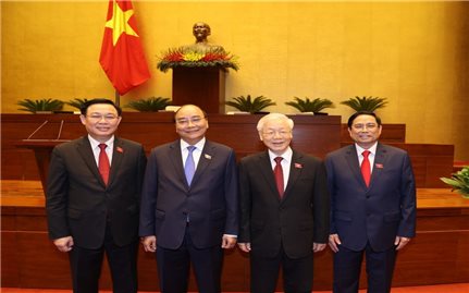 Lãnh đạo các nước gửi điện mừng, thư mừng, điện đàm chúc mừng lãnh đạo Việt Nam
