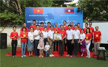 Thắm tình Hữu nghị Việt-Lào tại New Delhi