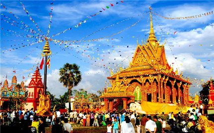 Lễ hội Tết cổ truyền Campuchia - Lào - Myanmar -Thái Lan tại TP. Hồ Chí Minh