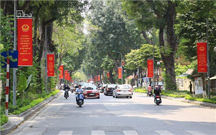 Ngày cử tri cả nước đi bầu cử, chất lượng không khí trong lành