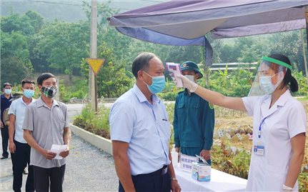 Lào Cai: Diễn tập bảo đảm y tế, phòng chống dịch Covid-19 phục vụ bầu cử