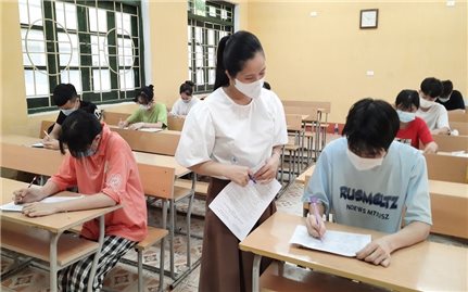 Lớp học an toàn trong mùa dịch tại Thái Nguyên