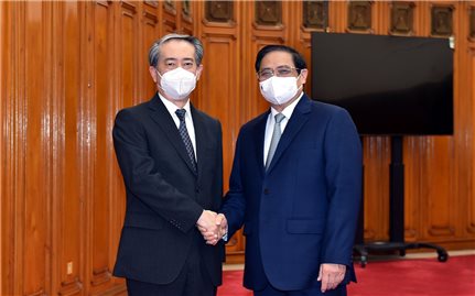 Thủ tướng Phạm Minh Chính tiếp Đại sứ Trung Quốc tại Việt Nam