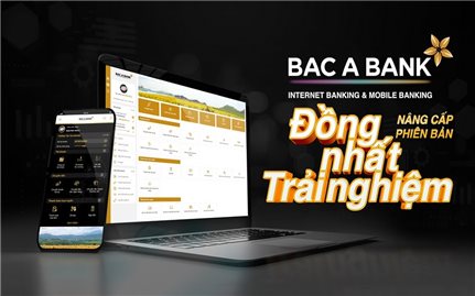 BAC A Bank ra mắt ngân hàng điện tử phiên bản mới
