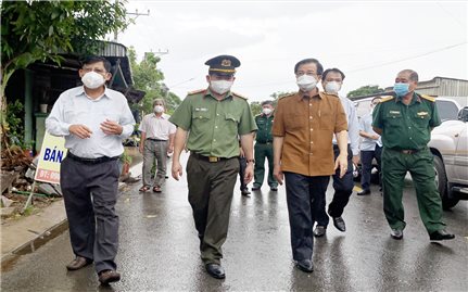 An Giang: Tăng cường 500 chiến sĩ tham gia phòng, chống dịch ở huyện biên giới An Phú