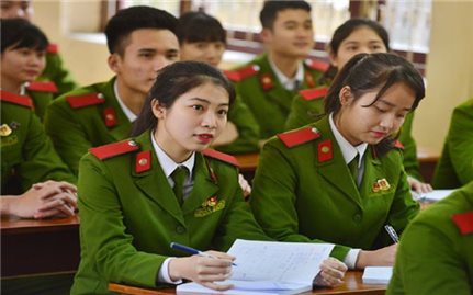 Công bố điểm chuẩn trúng tuyển vào các trường công an, quân đội năm 2021