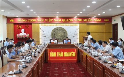 Bộ trưởng, Chủ nhiệm Hầu A Lềnh làm việc với UBND tỉnh Thái Nguyên