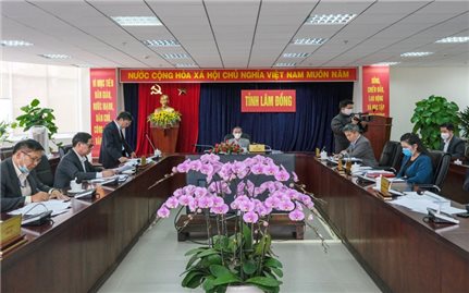 Chủ tịch UBND tỉnh Lâm Đồng làm việc với Ban Dân tộc tỉnh