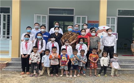 Xã vùng cao Thành Sơn (Thanh Hóa): Đón nhận công trình 2 lớp học do nhà hảo tâm tài trợ