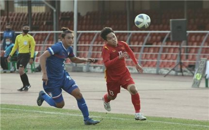 Tuyển U23 Việt Nam chật vật đánh bại tuyển U23 Đài Bắc Trung Hoa