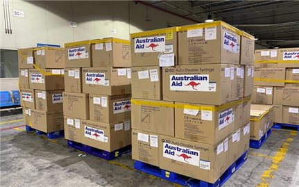 Australia bàn giao 800.000 liều vaccine AstraZeneca cho Việt Nam