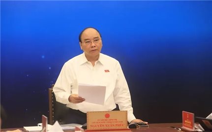 Chủ tịch nước Nguyễn Xuân Phúc tiếp xúc cử tri TP. Hồ Chí Minh