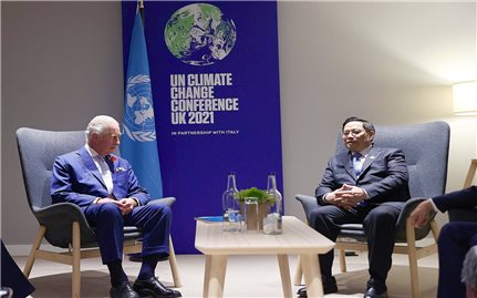 Thủ tướng gặp gỡ lãnh đạo các nước bên lề Hội nghị COP26