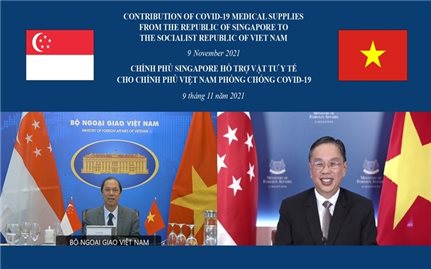 Quan hệ Việt Nam - Singapore đang ở giai đoạn phát triển rất tốt đẹp