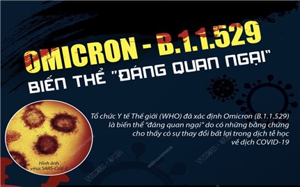 Omicron - B.1.1.529: Biến thể 
