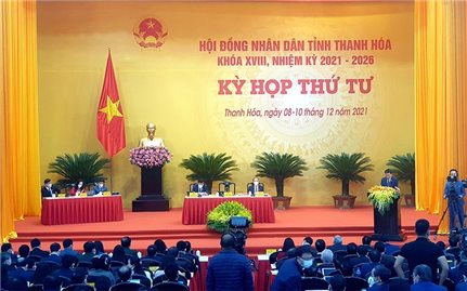 Khai mạc Kỳ họp thứ tư, HĐND tỉnh Thanh Hóa khóa XVIII