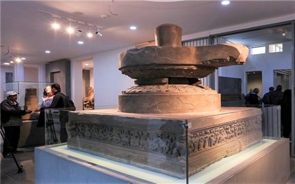 Đài thờ Trà Kiệu: Kiệt tác điêu khắc thời Chăm-pa