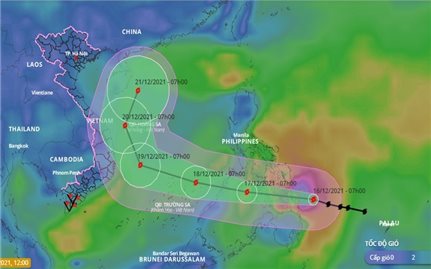 Chủ động ứng phó với bão RAI trong bối cảnh dịch bệnh COVID-19