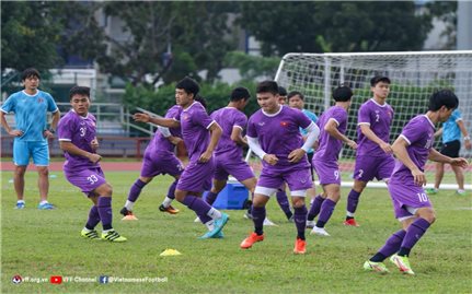 Chốt danh sách 23 cầu thủ đội tuyển Việt Nam trong trận gặp Campuchia