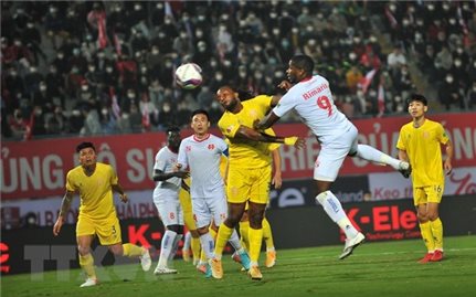 V-League 2022: Hải Phòng chiếm ngôi đầu, HAGL gây thất vọng