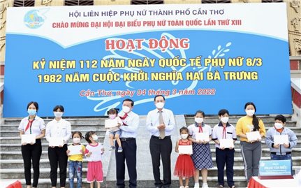 Hội LHPN TP. Cần Thơ: Tổ chức chuỗi hoạt động an sinh xã hội chào mừng ngày 8/3