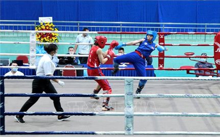 Đoàn Hà Nội và Thái Nguyên giành quán quân Giải Vô địch Cup Kickboxing toàn quốc