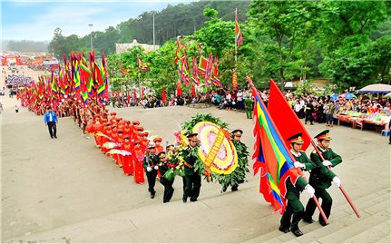 Nhiều hoạt động trong lễ Giỗ Tổ Hùng Vương năm 2022