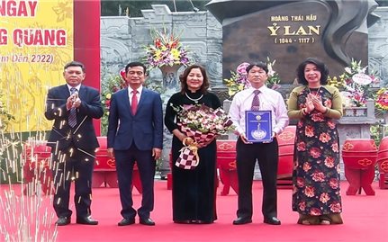 Hà Nội: Công bố quyết định công nhận hai Bảo vật quốc gia ở chùa Bà Tấm