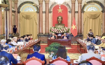 Hội nghị tổng kết công tác phối hợp giữa Chủ tịch nước và Đoàn Chủ tịch Ủy ban Trung ương Mặt trận Tổ quốc Việt Nam