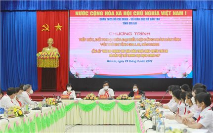 Đại biểu HĐND tỉnh Gia Lai tiếp xúc, đối thoại với trẻ em
