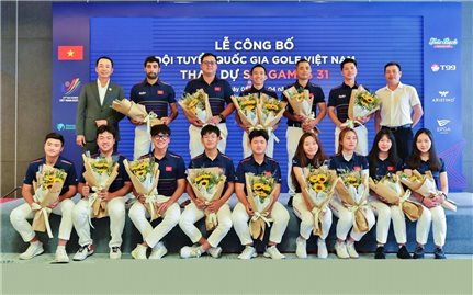 Chốt danh sách đội tuyển golf Việt Nam tham dự SEA Games 31
