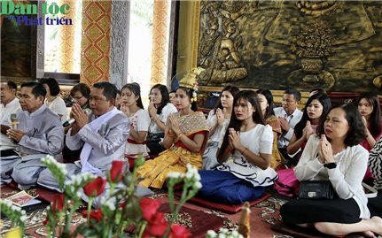 Tái hiện Tết Chôl Chnăm Thmây của đồng bào Khmer