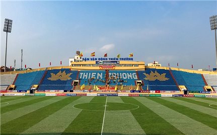 Hướng tới SEA Games 31: Sân Thiên Trường mở cửa miễn phí cho người hâm mộ cổ vũ các trận bóng đá nam tại SEA Games 31