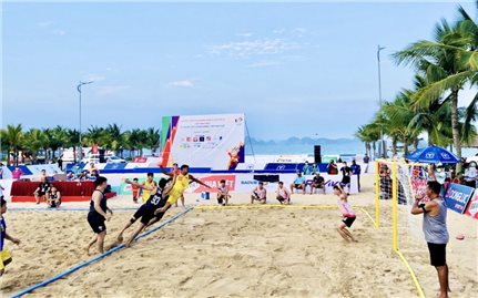 Hướng tới SEA Games 31: Bóng ném bãi biển quyết tâm bảo vệ ngôi vô địch