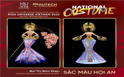 Thiết kế trang phục dân tộc ấn tượng trong cuộc thi Hoa hậu hoàn vũ 2022
