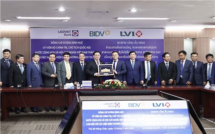 Góp phần thúc quan hệ kinh tế, thương mại, đầu tư giữa Việt Nam và Lào