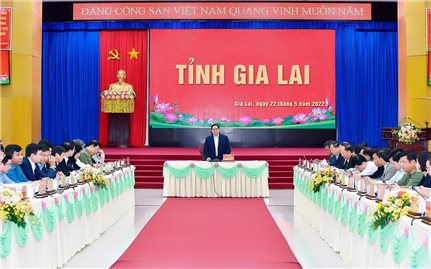 Thủ tướng Chính phủ Phạm Minh Chính làm việc với tỉnh Gia Lai