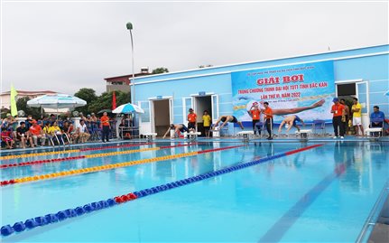Bắc Kạn: Phát động toàn dân tập luyện môn bơi và khai mạc Giải bơi cấp tỉnh