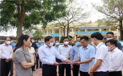 Quảng Ninh: Kiểm tra việc triển khai thực hiện chương trình nông thôn mới tại huyện Bình Liêu