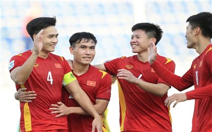 Việt Nam đả bại Malaysia để vào tứ kết U23 châu Á 2022