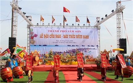 Lễ hội cầu ngư - bơi trải Tp. Sầm Sơn năm 2022