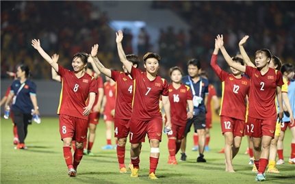 Đội tuyển nữ Việt Nam vững vàng xếp số 1 Đông Nam Á