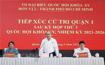 Chủ tịch nước Nguyễn Xuân Phúc: TP. Hồ Chí Minh cần giải quyết ngay những điểm nghẽn về y tế