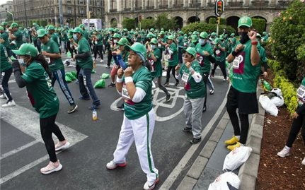 Mexico City lập kỷ lục Guinness với lớp học quyền anh hơn 14.000 người tham gia