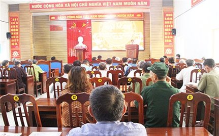 Nghĩa Đàn tập huấn cho Người có uy tín trên địa bàn huyện